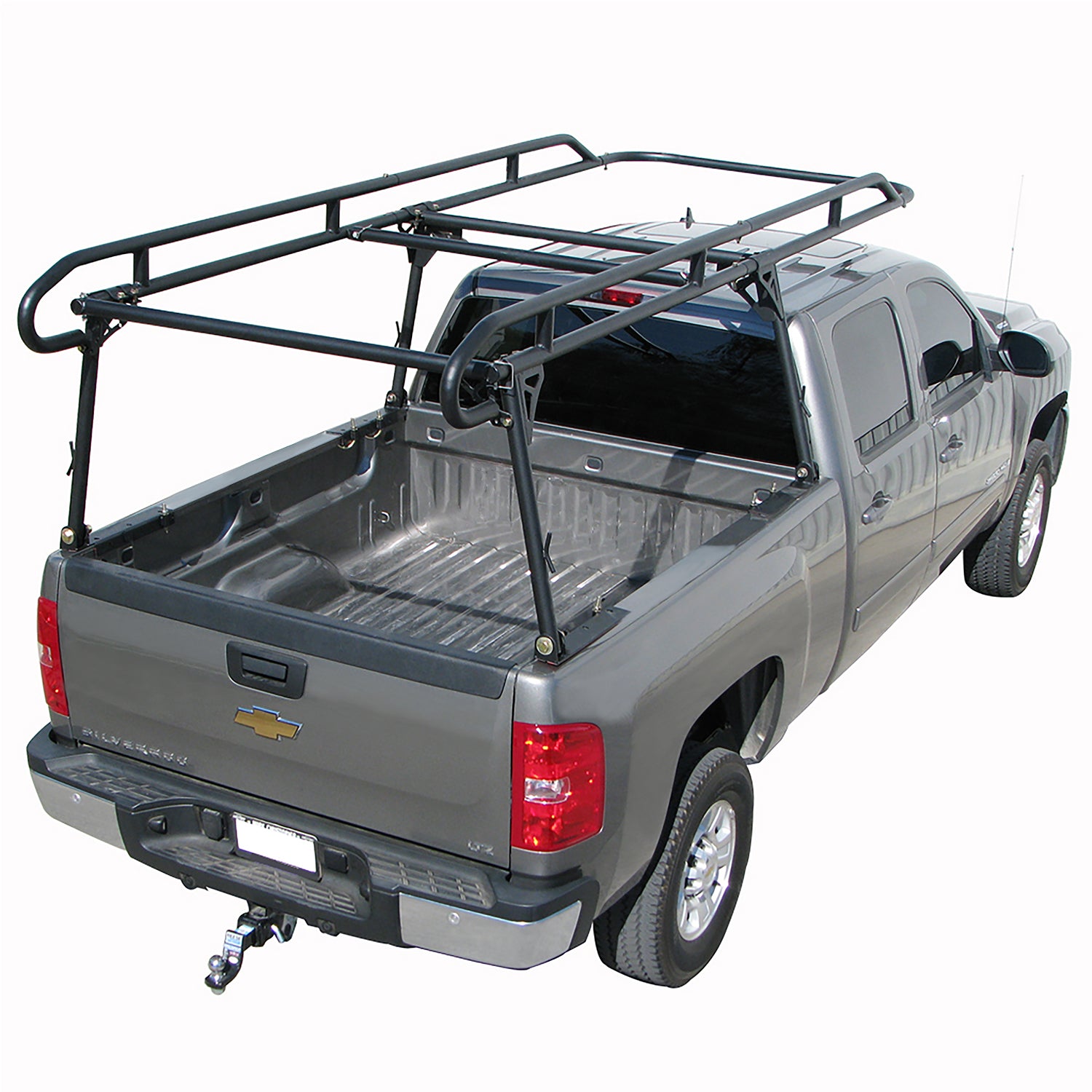 Premium Full Size Contractors Rack (Fits Long-Short Bed, Glossy) (18602)
