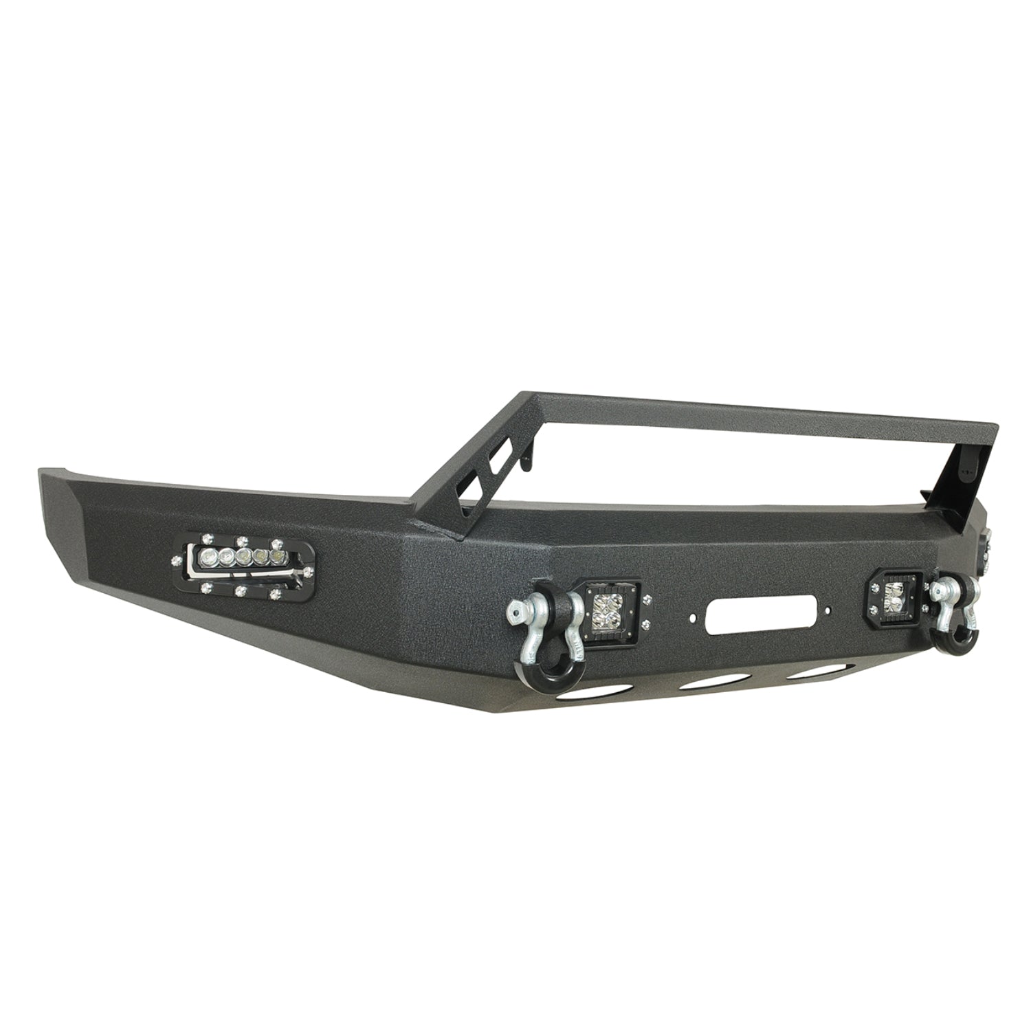 15-19 Ford F-150 LED Front Winch Bumper (57-0112)