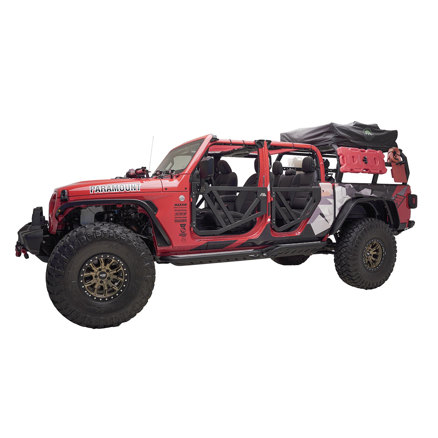 18-23 Jeep Wrangler JL/Gladiator JT Trail Front Doors w/ Mirrors (81-20900)