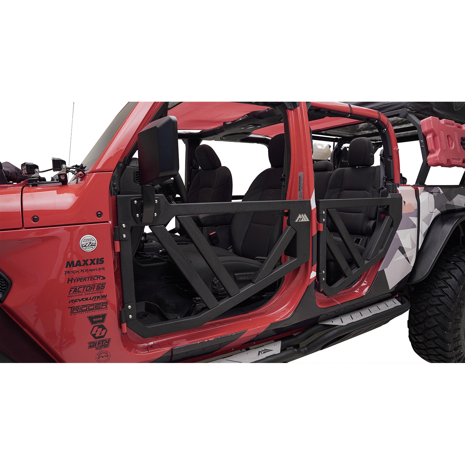 18-23 Jeep Wrangler JL/Gladiator JT Trail Front Doors w/ Mirrors (81-20900)