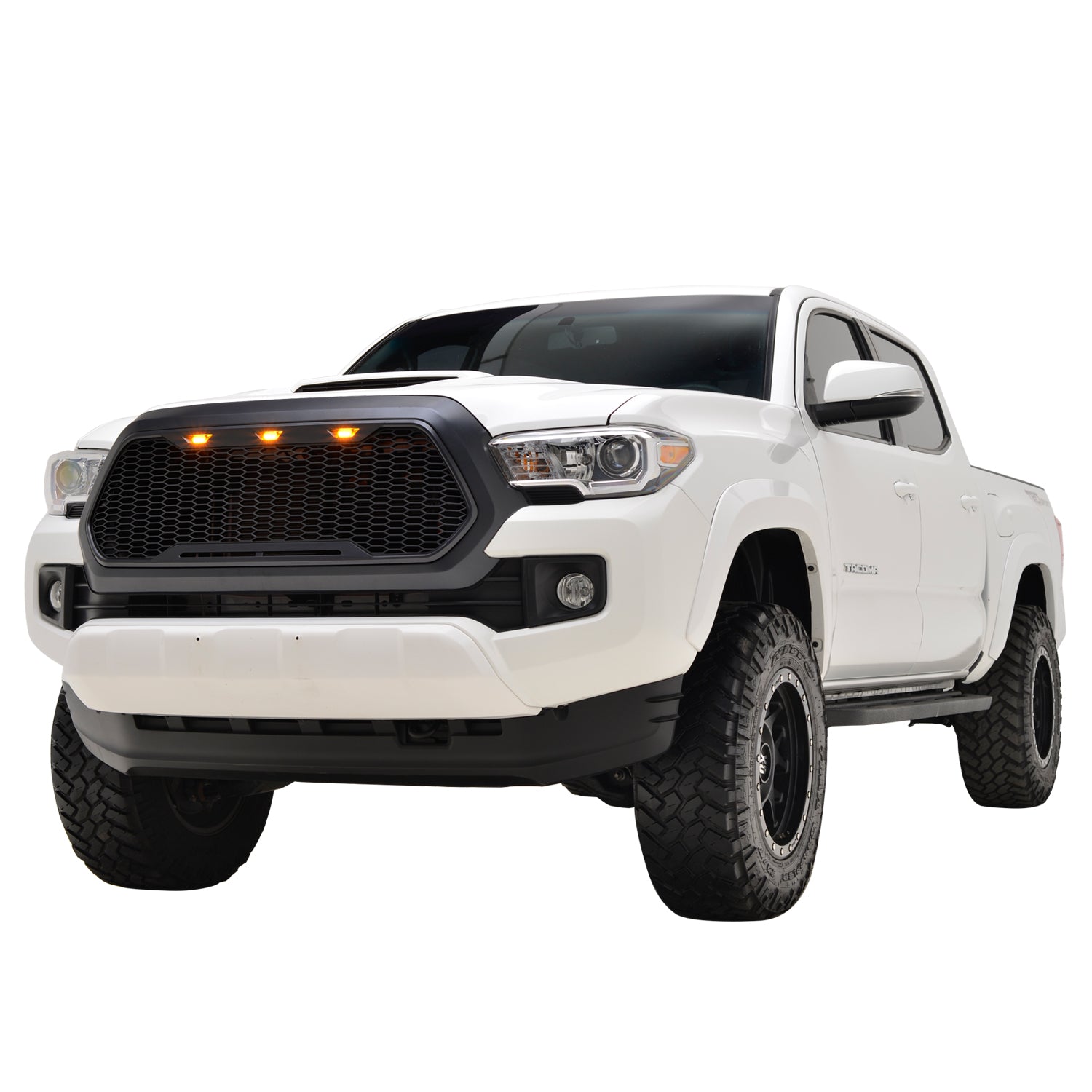 16-23 Toyota Tacoma Matte Black ABS LED Impulse Mesh Grille (41-0171MB)