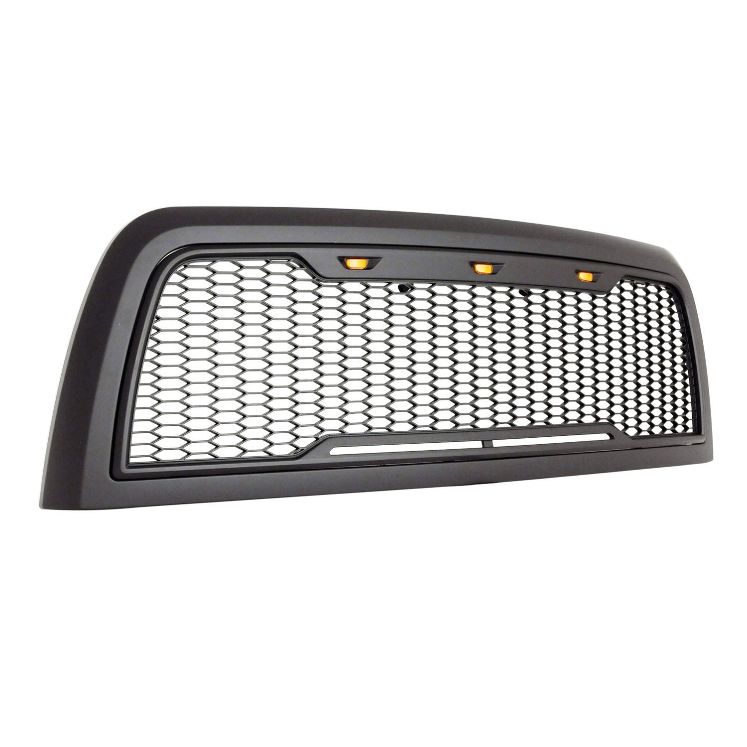 13-18 Dodge Ram 2500/3500 Matte Black ABS LED Impulse Mesh Grille (41-0176MB)