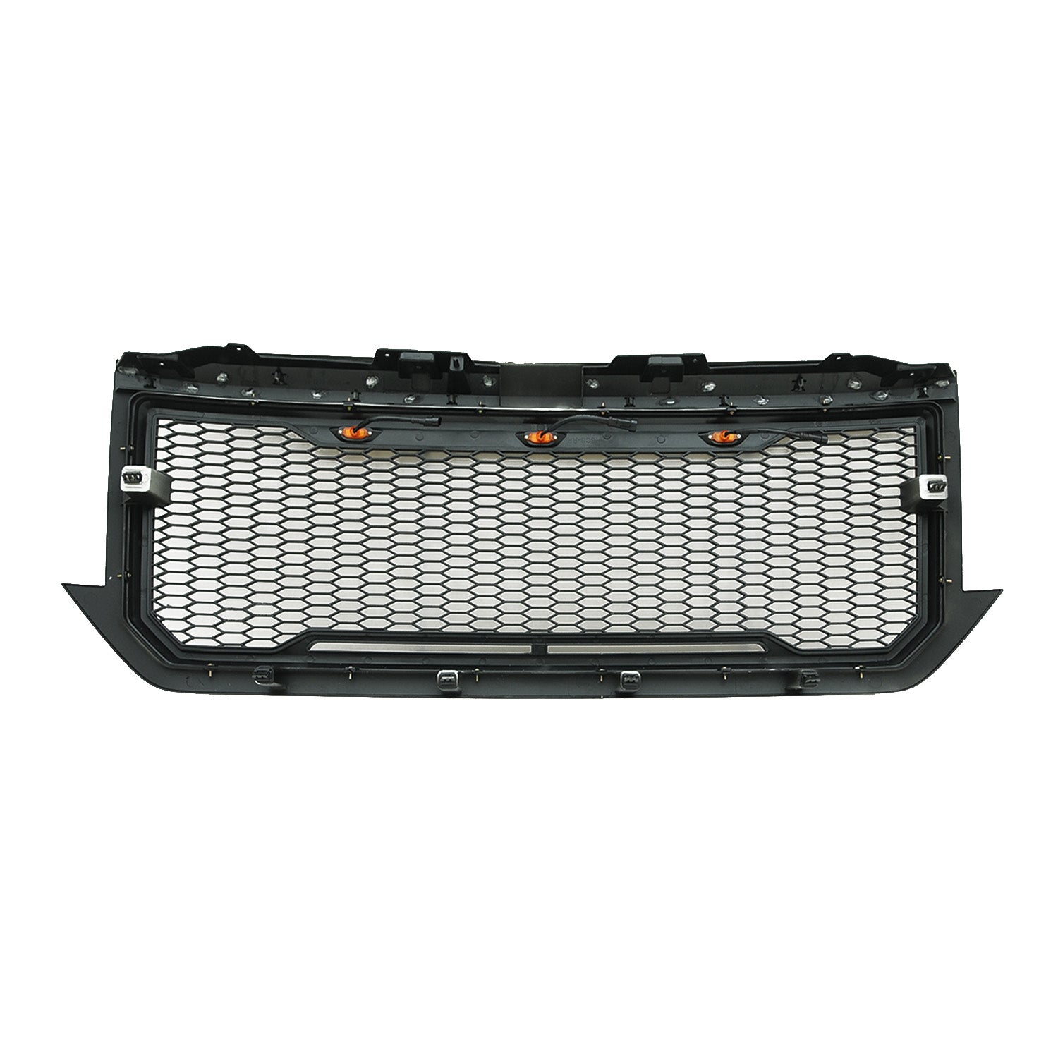 16-18 Chevy Silverado 1500 Matte Black ABS LED Impulse Mesh Grille (41