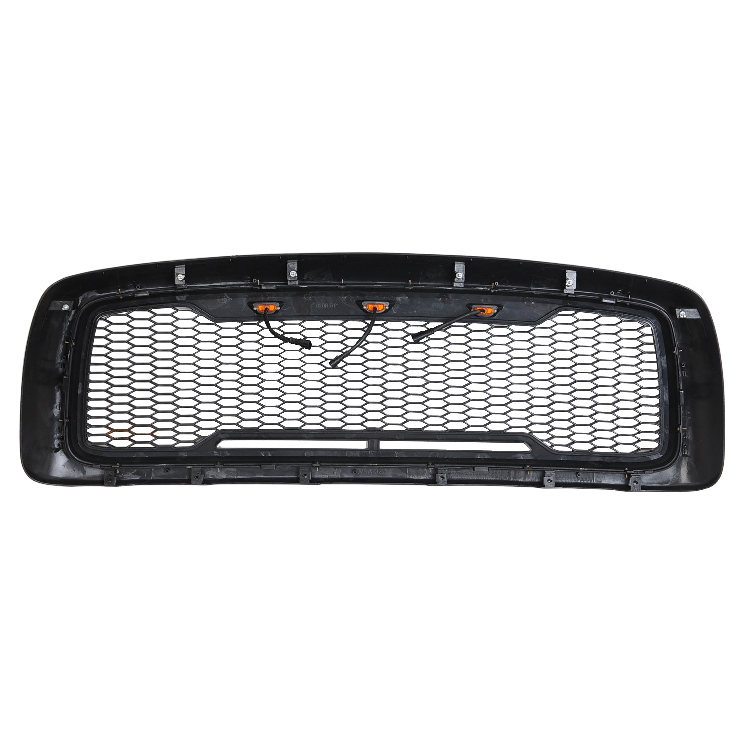 02-05 Dodge Ram 1500/2500 Matte Black ABS LED Impulse Mesh Grille (41