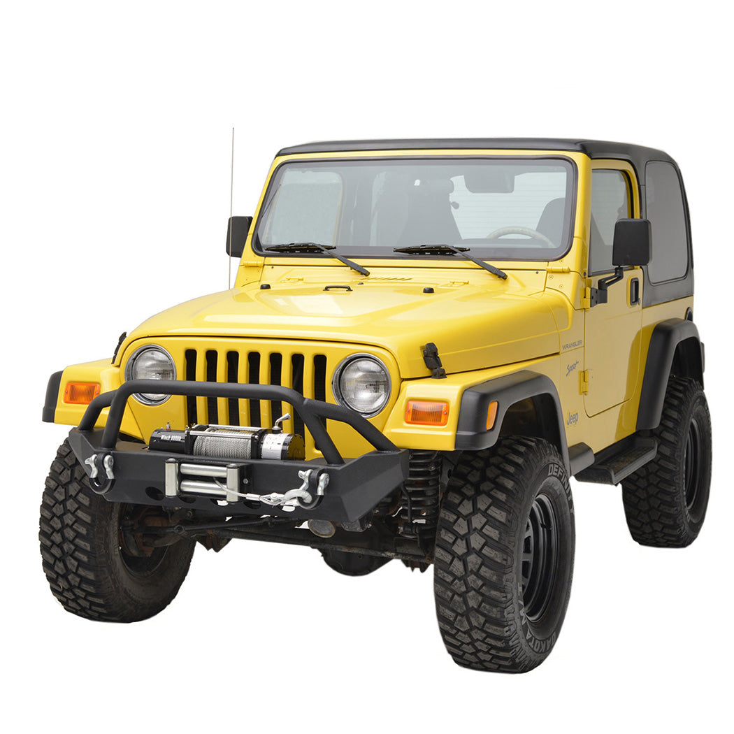 87-06 Jeep Wrangler TJ/YJ Stubby Front Bumper (51-0037)