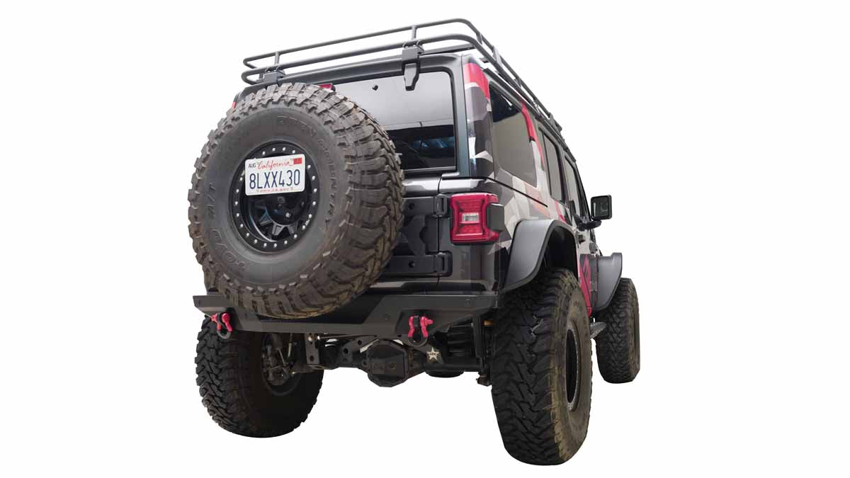 07-18 Jeep Wrangler JK Canyon Rear Bumper (81-10400)