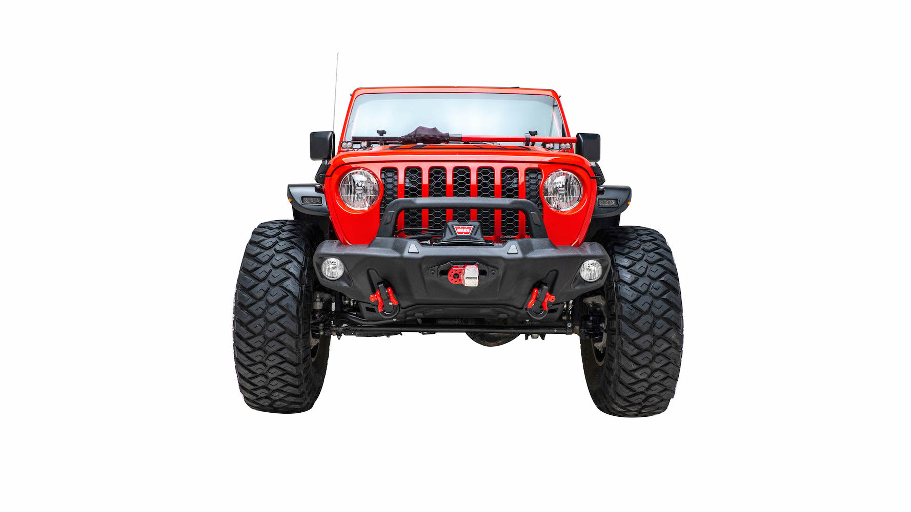 07-23 Jeep Wrangler JK/JL & 2023 Gladiator Guardian Mid-Width Front Bumper (81-20301)